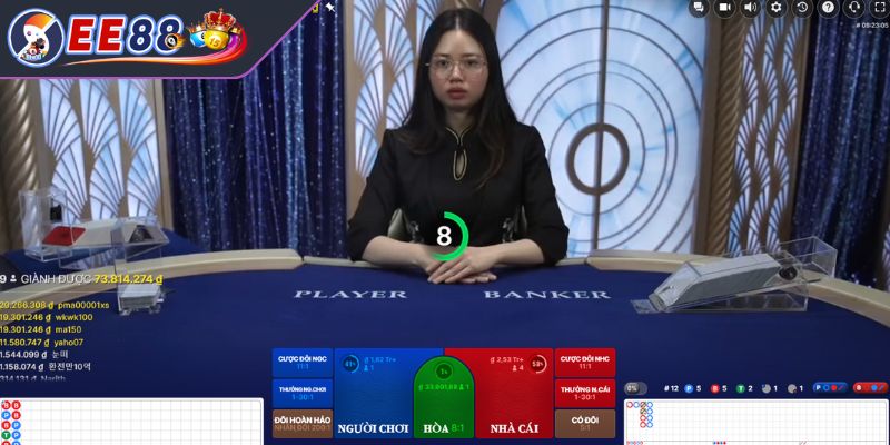 Các thuật ngữ cần ghi nhớ trong game Baccarat EE88