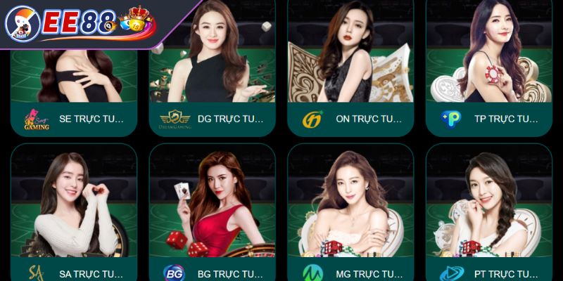 Khái quát thông tin cơ bản về sảnh Casino online EE88