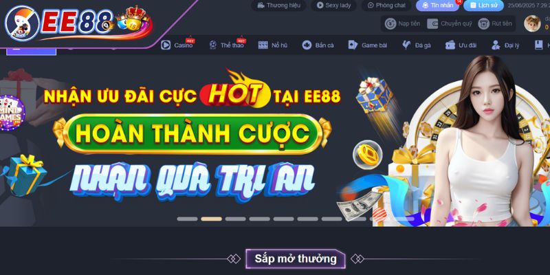 Số lượng người chơi tại EE88