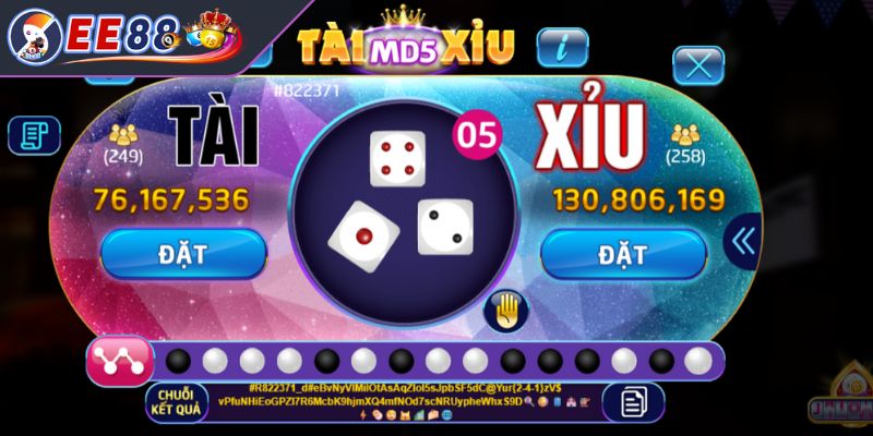 Cách chơi cơ bản cần nắm của game Tài Xỉu EE88